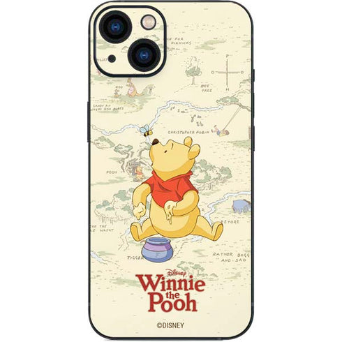 Disney Winnie the Pooh Hundred Acre Wood iPhone 14 Plus Skin